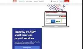 
							         TeamPay Payroll Services | ADP Canada								  
							    