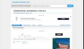 
							         teamportal.bunnings.com.au at WI. BIG-IP logout page								  
							    