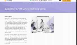 
							         Teamspirit HR & Payroll Software | Support for Clients								  
							    