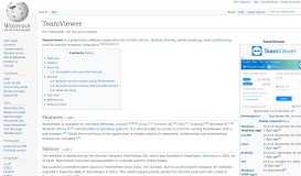 
							         TeamViewer - Wikipedia								  
							    