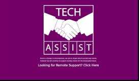 
							         Tech Assist								  
							    
