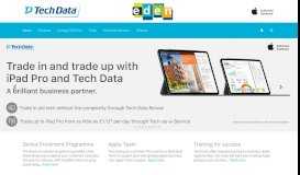 
							         Tech Data Apple Store - General Home Page								  
							    