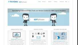 
							         Tech Data BSP Software: IBM Cognos Administration Tools								  
							    