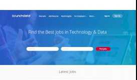 
							         Tech Job Board, Analytics Job Board, Data Job Board | icrunchdata								  
							    