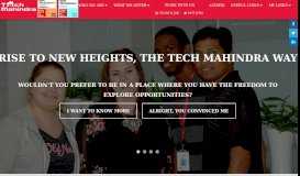 
							         Tech Mahindra Job Portal								  
							    