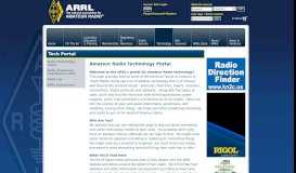 
							         Tech Portal - ARRL								  
							    