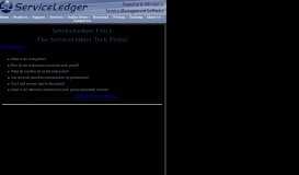 
							         Tech Portal - ServiceLedger								  
							    