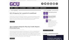 
							         Tech Support Archives - GCU Today								  
							    