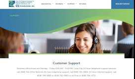 
							         Tech Support - CS Technologies								  
							    