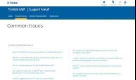 
							         Tech Support - Trimble MEP Support Portal								  
							    