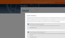 
							         Technical enquiries about the DAAD Portal - DAAD - Deutscher ...								  
							    