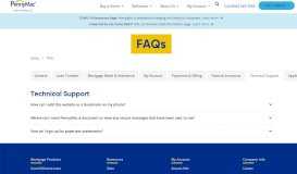 
							         Technical support FAQs | PennyMac								  
							    