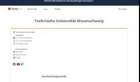 
							         Technische Universität Braunschweig - Studiengänge und Crashkurse ...								  
							    