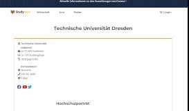 
							         Technische Universität Dresden - Studiengänge und Crashkurse ...								  
							    