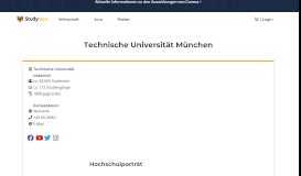 
							         Technische Universität München - Studiengänge und Crashkurse ...								  
							    