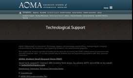 
							         Technological Support - AOMA Graduate School of Integrative Medicine								  
							    