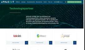 
							         Technologie Partner - Ephesoft DE								  
							    