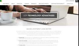 
							         Technology Advantages | UDR Apartments								  
							    