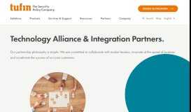 
							         Technology Alliance & Integration Partners | Tufin								  
							    