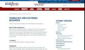 
							         Technology and Electronic Resources | Central Georgia Technical ...								  
							    