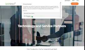 
							         Technology and Service Partners | Openbravo								  
							    