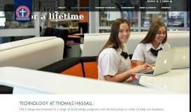
							         Technology at Thomas Hassall | Thomas Hassall Anglican College								  
							    