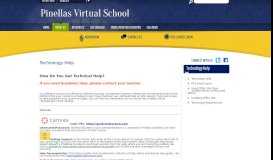 
							         Technology Help / Technology Help - Pinellas County Schools								  
							    