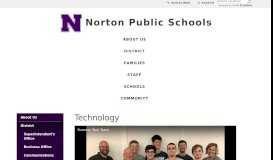 
							         Technology - Norton School District - Norton Public Schools								  
							    