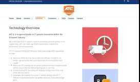 
							         Technology Overview - ATC Couriers								  
							    