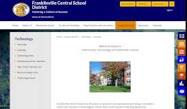 
							         Technology / Overview - Franklinville Central School District								  
							    