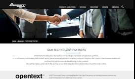 
							         Technology Partners | ASSET - ASSET								  
							    
