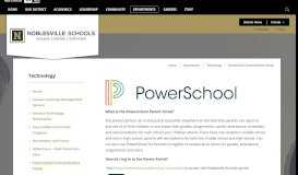 
							         Technology / PowerSchool Parent/Student Portal - Noblesville Schools								  
							    