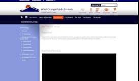 
							         Technology / PowerSchool - West Orange Public Schools								  
							    