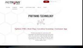 
							         Technology - ProTrans								  
							    