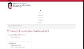 
							         Technology Resources for Faculty and Staff - Getting Started - NIU ...								  
							    