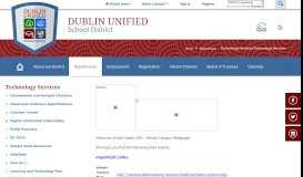 
							         Technology Services / Infinite Campus - Dublin Unified School District								  
							    
