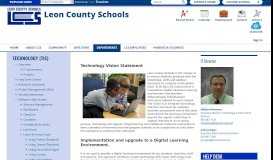 
							         Technology (TIS) / Overview - Leon County Schools								  
							    