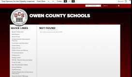
							         Technology Treasures - Owen County Schools								  
							    
