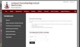 
							         Technology / Welcome - Lths.org								  
							    