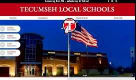 
							         Tecumseh Local Schools								  
							    