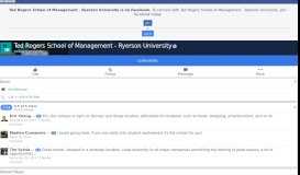 
							         Ted Rogers School of Management - Ryerson University - Home ...								  
							    