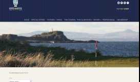 
							         Tee Booking Enquiry Form :: North Berwick Golf Club								  
							    