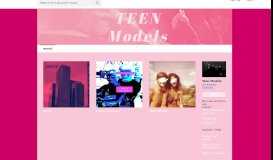 
							         Teen Models: Music								  
							    