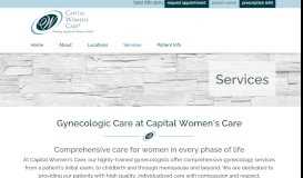 
							         Teen Services - Capital Women's Care								  
							    