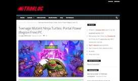 
							         Teenage Mutant Ninja Turtles: Portal Power (Region Free) PC ...								  
							    