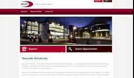 
							         Teesside University – NEUPC								  
							    