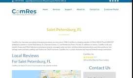 
							         Telecommunications services - Saint Petersburg, FL- ComRes Inc.								  
							    