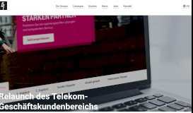 
							         Telekom Businesskunden Portal | bbg bitbase group								  
							    