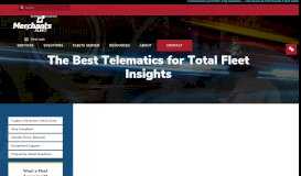 
							         Telematics & GPS Tracking | Fleet Management Technology								  
							    