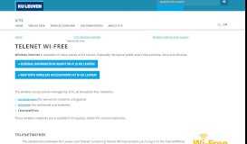 
							         Telenet Wi-Free – ICTS - KU Leuven								  
							    